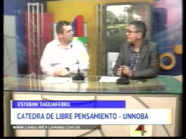 Entrevista Cátedra de Librepensamiento 2018 – Nota Canal 4