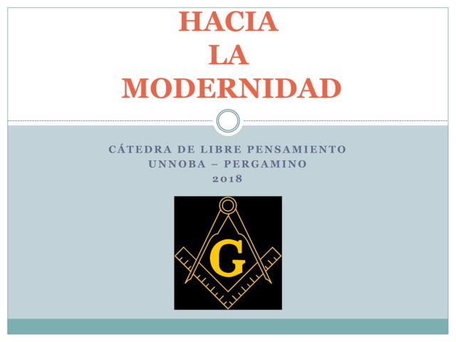 12º Clase – Fines del S. XVIII – Hacia la Modernidad